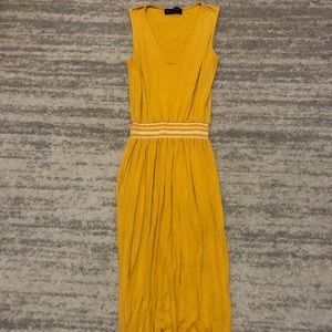 Midi length dress